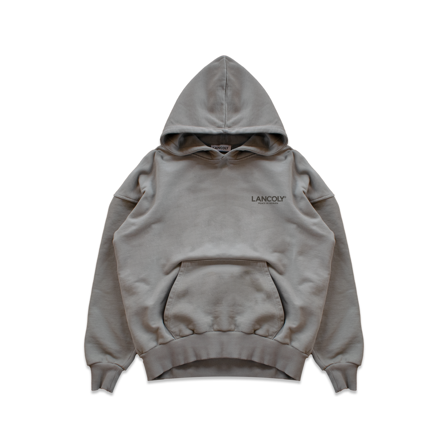 OLIVE WASHED ESSENTIAL HOODIE